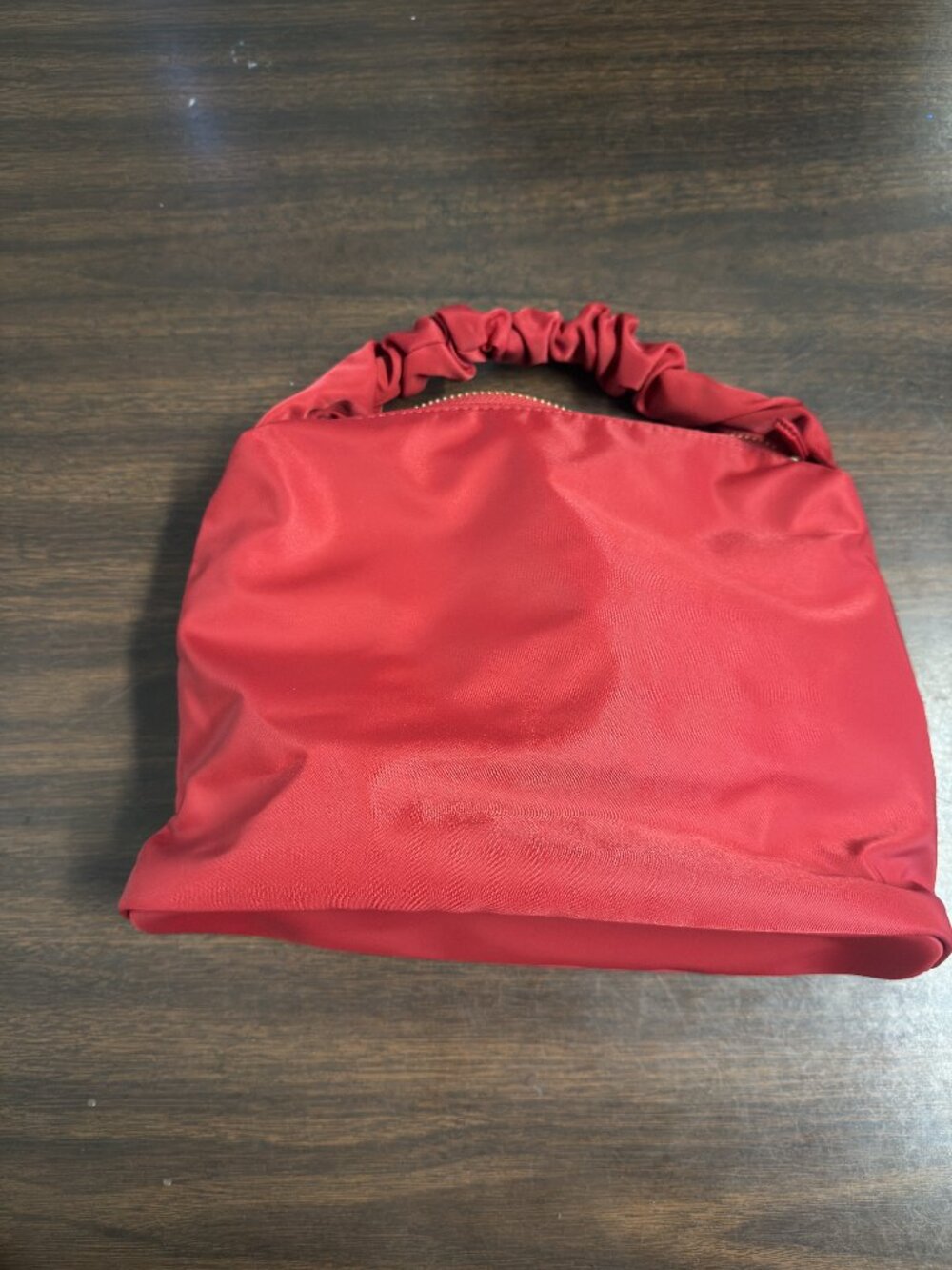 Stoney Clover Lane Scrunch Handle Purse *RUBY RED* - Picture 2 of 3